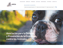 Tablet Screenshot of adpca.es