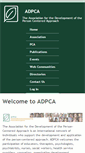 Mobile Screenshot of adpca.org