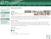 Tablet Screenshot of adpca.org